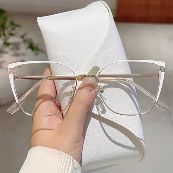 VisãoPerfeita óculos feminino quadrado oculos luz azul feminino grande óculos anti luz de feminino