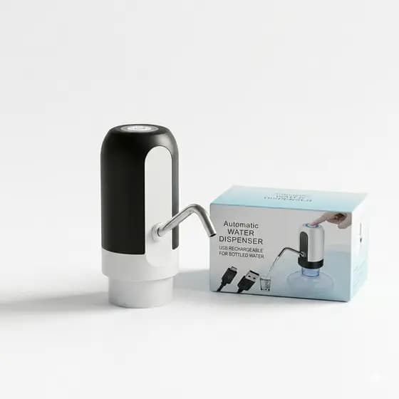 Bomba Elétrica Galão Água Mineral Universal Recarregável Usb