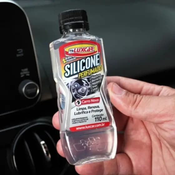 Silicone em Gel para carro LUXCAR - CARRO NOVO, 110ml - abrilhantador painel