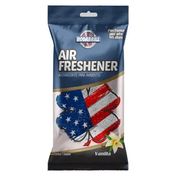 Aromatizante ambiente AIR FRESHENER - RODABRILL - Vanilla, odorizador para carro