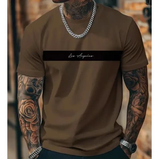Camiseta Paris Masculina 100% Algodão Confortável Malha Premium Lançamento Camisa Casual Básica