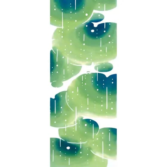 Toalha Miyamoto kenema Tenugui Chutingido Things'sapo De Chuva Doce 51518 36 x 90cm [Envi