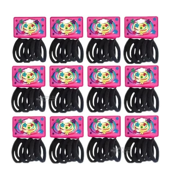 Kit 72 Elásticos de Cabelo rabicó Para Cabelo Xuxinha Elastico feminino