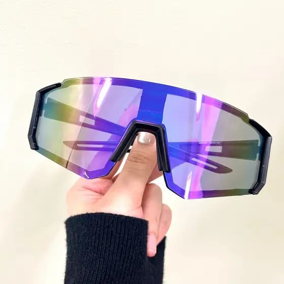 【LOUIE SHARK 2】Óculos Para Esporte Unissex Ideal Para Corrida E Ciclismo Ar Livre Quadro Grande