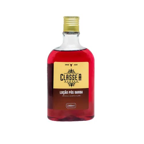 LOÇÃO PARA BARBA PERFUMADA HIDRATA E REVIGORA 240ML - CLASSE A