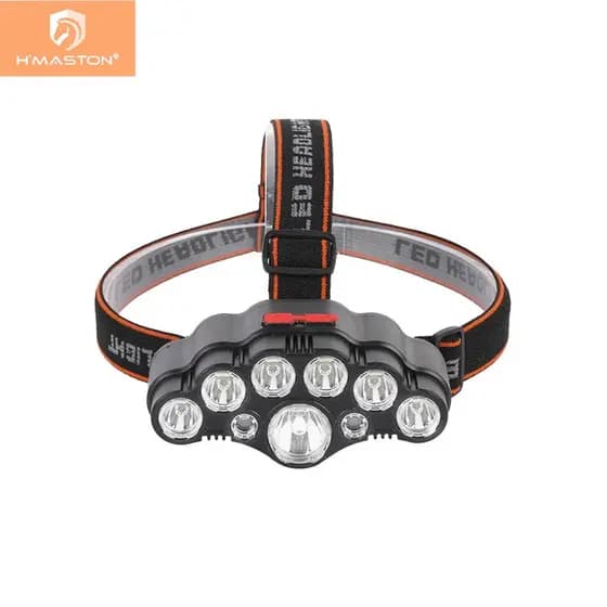 Lanterna de cabeça Hmaston HW05 lanterna de alta intensidade com 9 led