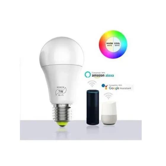 Lâmpada Led Wi-Fi Rgbcw 7W compatível Google Home e Alexa - Zengge / Magic Home