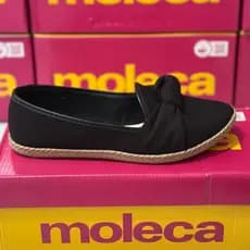 Sapatilha Feminina Moleca Laço Bico Redondo