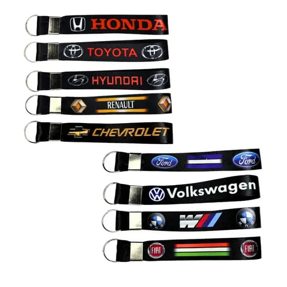 Cordão chaveiro para carro marcas