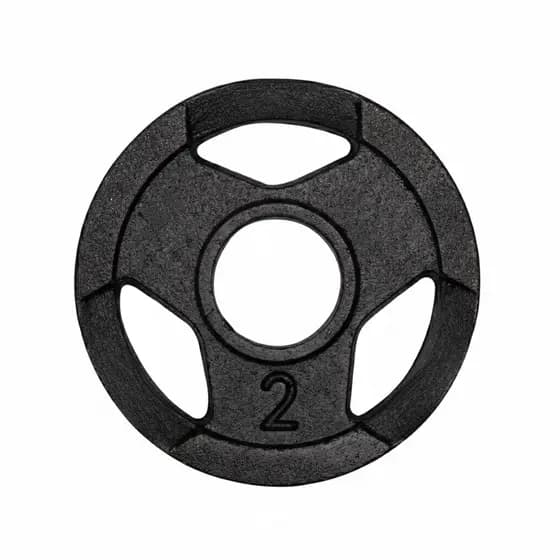 ANILHA 2KG SPORT PARA MUSCULAÇÃO FITNESS ACADEMIA TREINO FUNCIONAL CROSSFIT RESISTENTE PROFISSIONAL GYM PRO