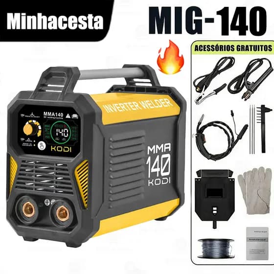 160A/120A Máquina Solda Inversora 110V/220V Sem Gás Digital Profissional Ferramenta De Soldagem D13