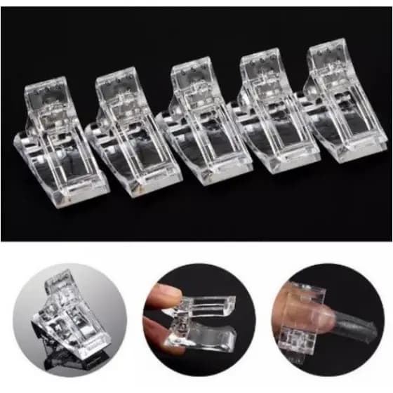 Presilhas para molde F1 polygel poligel presilha para alongamento de unhas nail desing manicure (S29)
