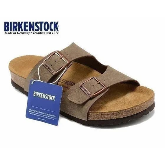 Sandálias Unissex Birken de Cortiça @ Stock Série Arizona Sandálias de Moda Sapatos de Praia 5566