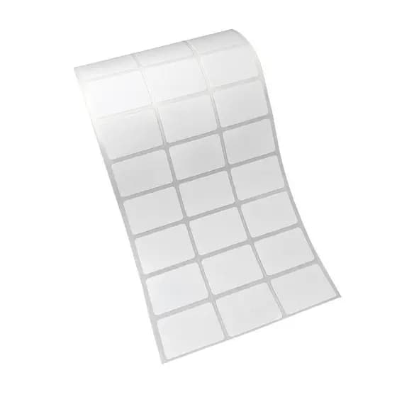 Etiqueta Térmica Adesiva 34x23mm 3 Colunas | Rolo 31m c/ 3000 un. p/ Impressora Sem Ribbon NAO PRECISA de RIBON