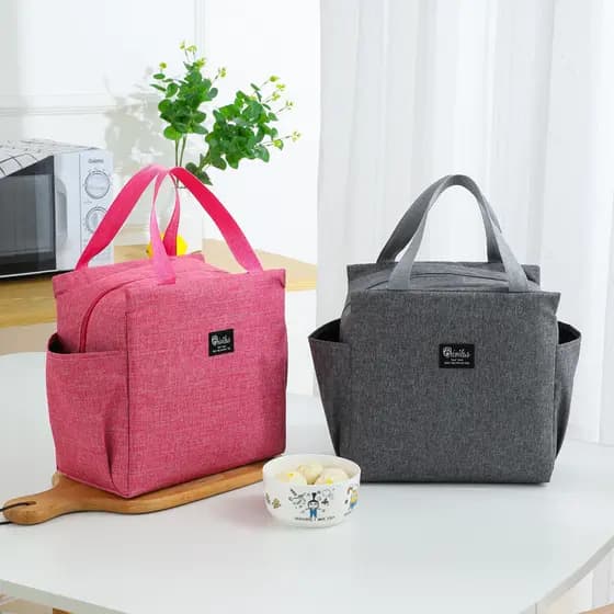 Bolsa Térmica Grande para Marmita Quente e Frio Lancheira para Passeio e Escola bela