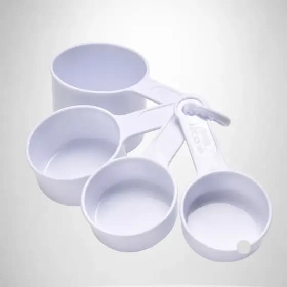 Jogo 4 Xícaras Medidoras Culinária Confeitaria Medidas Precisas