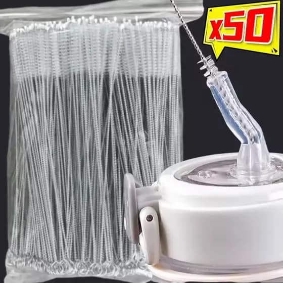 Kit De Escova De Limpeza De Canudo , Tubo Reutilizável , Limpador De , Nylon , Aço Inoxidável , Escovas Longas Para Garr