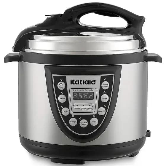 Panela de Pressão Elétrica Itatiaia Midi 5L 900W 127V Inox