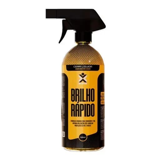 BRILHO RAPIDO CERA AUTOMOTIVA CARNAUBA 500ML