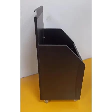 Nicho gabinete para tanque Black OFF ou Branco com rodinhas e pé