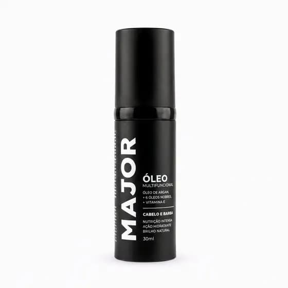 Óleo Para Barba e Cabelo Com Argan Hidrata Reduz Frizz e Da Brilho