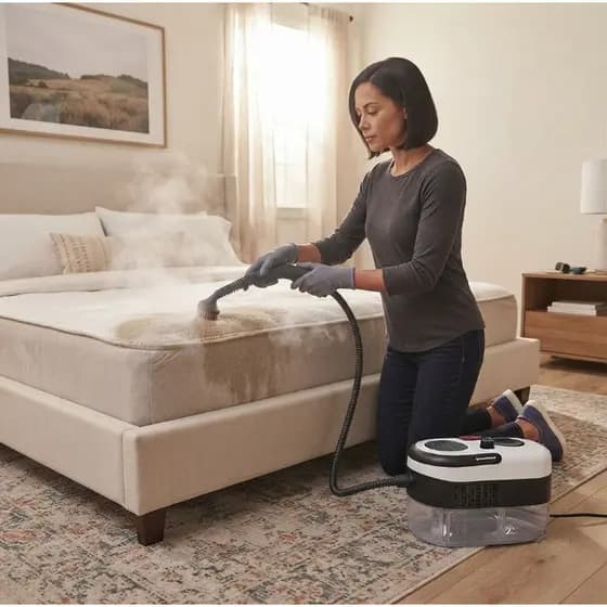 Limpador a Vapor Portátil 2500W Alta Pressão 110V Máquina de Limpeza Multiuso 1200ml SIMPLUS