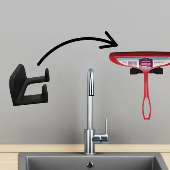 Suporte Para Rodo Pia de Cozinha Organizador Universal
