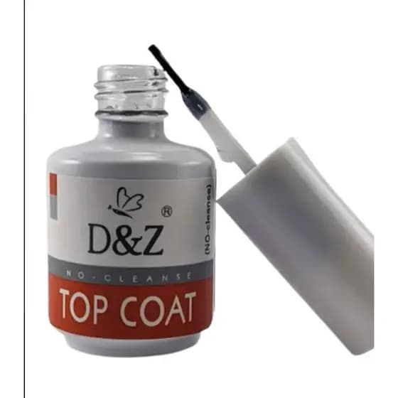 Top Coat D&Z Alongamento unhas Fibra Acrigel Porcelana D&z Selante