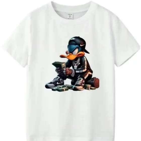 Camisa Camiseta oversizerd Infantil juvenil menino e menina Looney Tunes100% Algodão do 2 ao 16