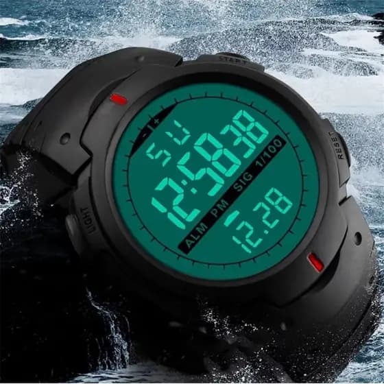 Relógio Masculino Atlantis G7330 Sport Led