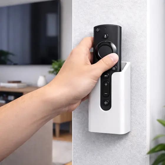 Suporte Organizador de Controle Remoto Universal para Parede TV Ar Condicionado