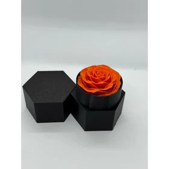 Porta-Joias Rosa em Impressão 3D - Presente Namorados - Mãe - Casamento