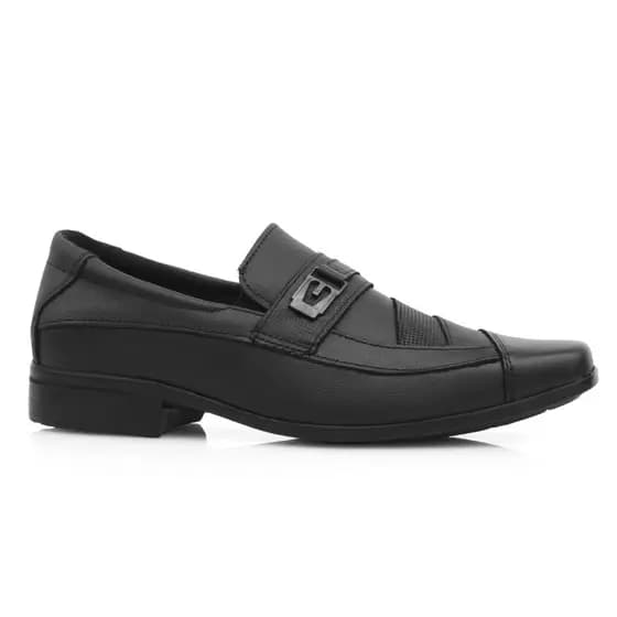 Sapato Social Em Couro Clássico Elegante