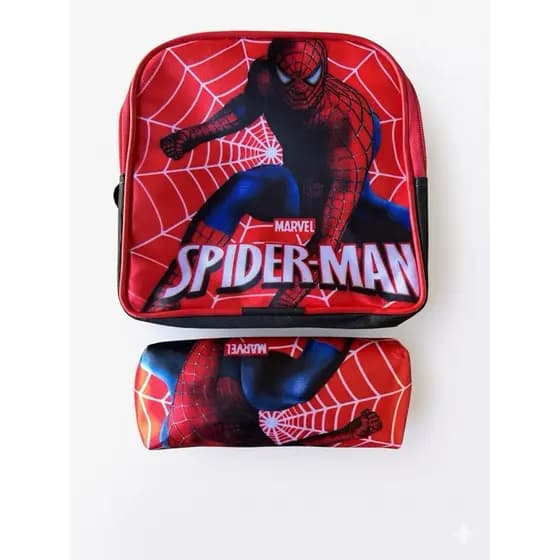 Kit Infantil Masculino - Lancheira + Estojo com Diversas Estampas de Personagens