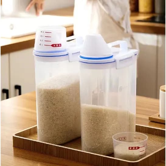 Pote Hermético Com Dosador Para Alimentos 1,5LT