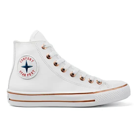 Tênis Star Feet Cano Médio