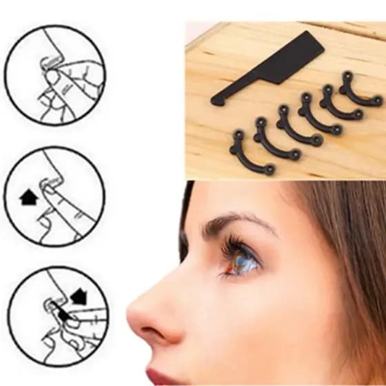 Kit 12 Empinador De Nariz Nose Up Secret Original Sem Cirurgia