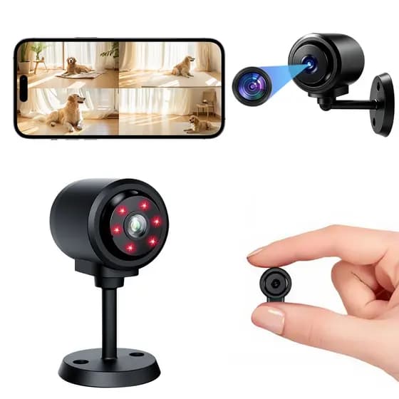 C1 Mini Câmera Sem Fio WiFi Remoto HD Com Bateria Embutida Inteligente Atualizado CCTV Vídeo Noite De Segurança
