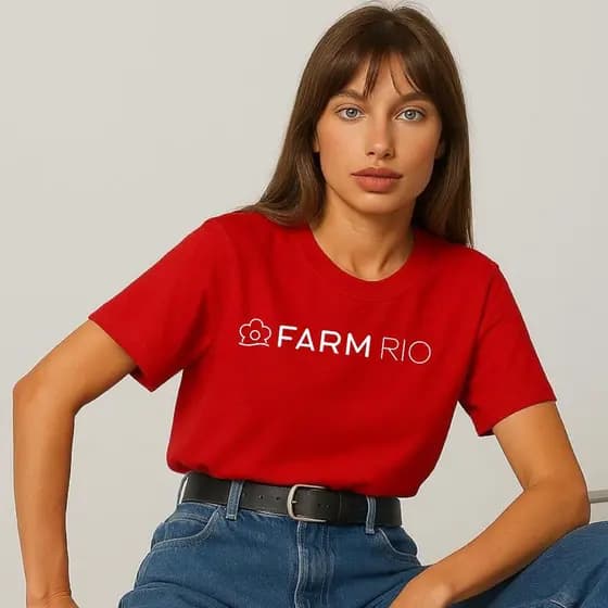 T-shirt Feminina Camiseta em Algodão Manga Curta Leve Estilosa