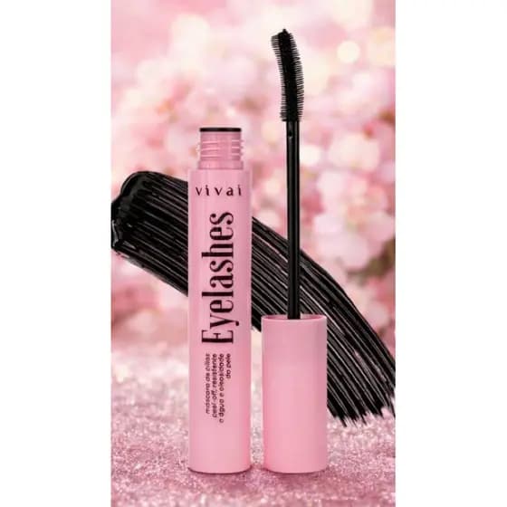Máscara de Cílios Eyelashes, Peel-off, resistente a água e oleosidade da pele – Vivai