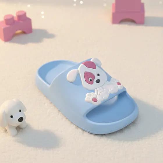 Chinelo Nuvem Cachorrinho Confortavel e Atederrapante