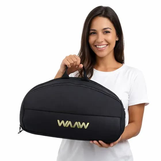 Capa Case de Boombox Alok Caixa de Som Waaw Proteção Conta Respingos de Água Alça Ajustável De Ombro