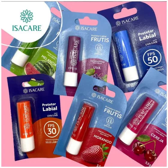 ISACARE - Protetor Labial FPS15/50