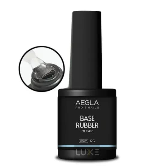 Gel Capa Base Rubber Clear Aegla Pro Alongamento de Unhas