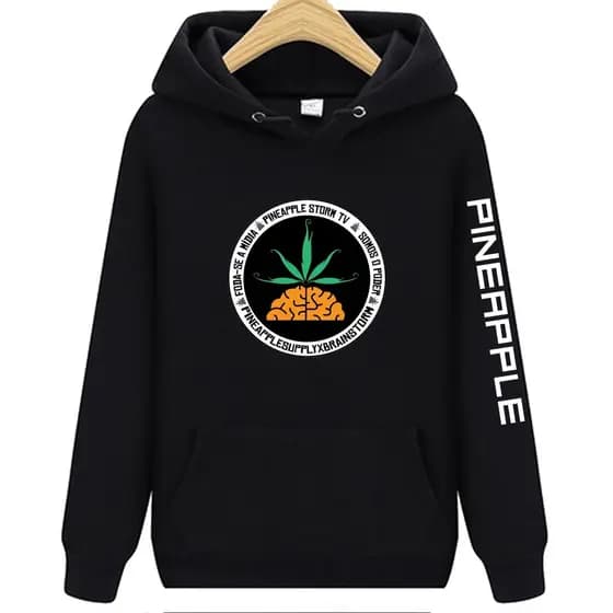 Moletom Unissex Canguru Pineapple Poesia Acústica PNPL