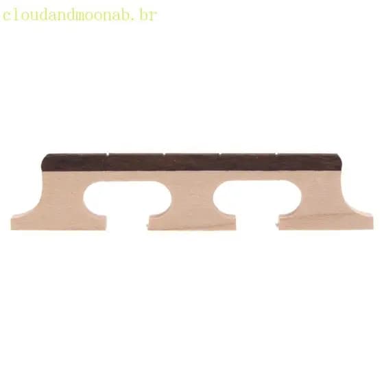 4 Strings Banjo Bridge Banjo Musical Instruments Maple & Ebony Bridge