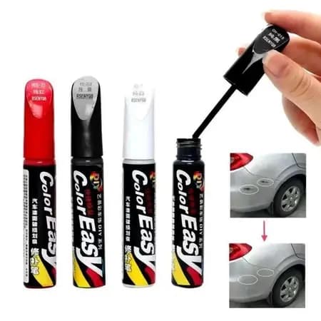 Caneta colorida para reparo de arranhões em carros,12 cores,retoque à prova d'água, ferramenta para cuidados com o carro