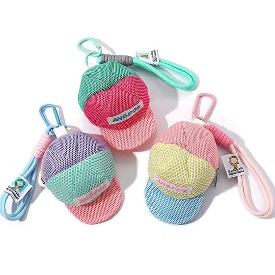 Bolsa De Armazenamento De Fone De Ouvido E Batom Portátil Para Meninos Meninas Atividades Ao Ar Livre Alça Ajustável