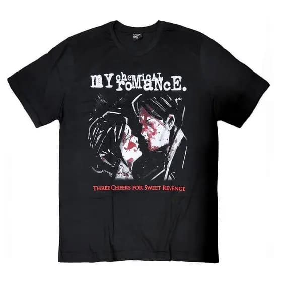 Camiseta My Chemical Romance Three Cheers for Sweet Revenge PLUS SIZE