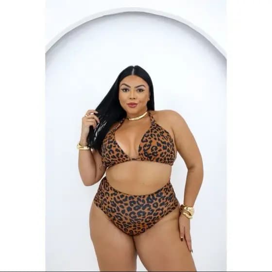 Biquíni Plus Size com Bojo Várias Estampas Lindas e Conforto Total moda praia